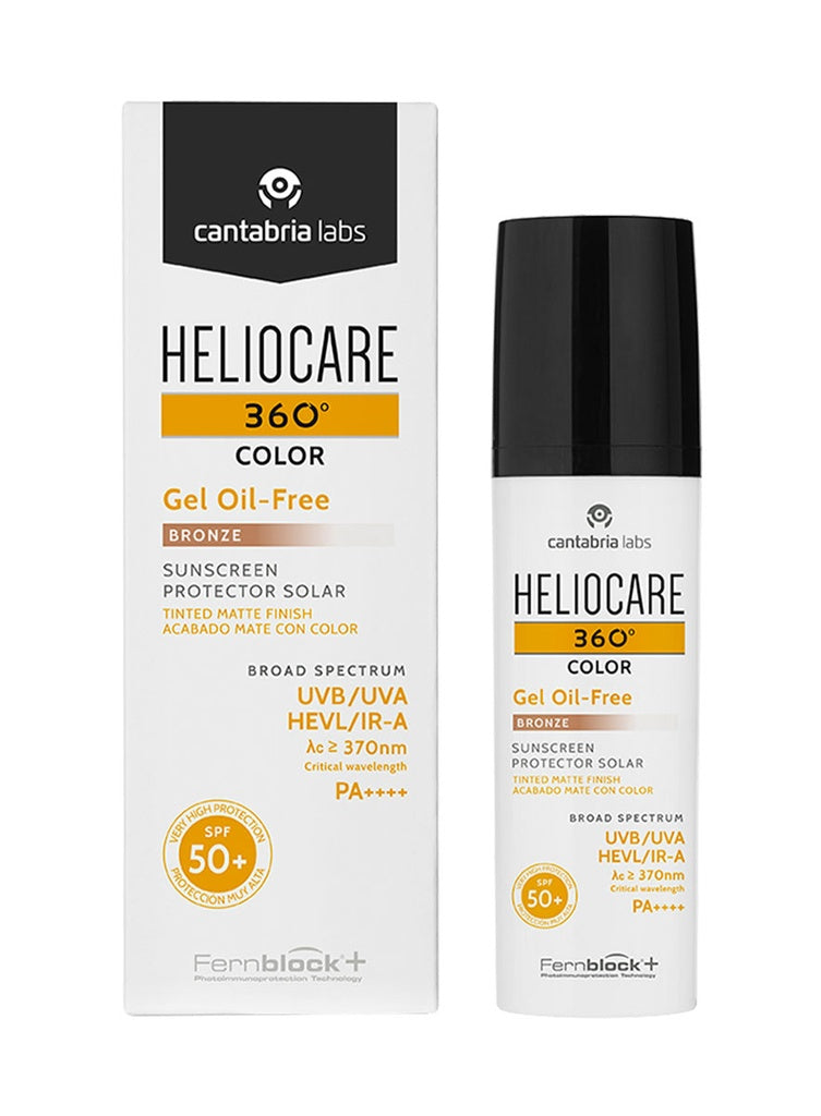 HELIOCARE-360°-GEL-OIL-FREE-WITH-TONE-BRONZE-SPF50-Saules-aisargajoss-gels-taukainai-adai-ar-toni-BRONZE-SPF50-50ml-ajaesthetics