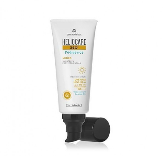 HELIOCARE-360°-PEDIATRICS-LOTION-SPF50-Losjons-berniem-SPF50-200-ml-ajaesthetics