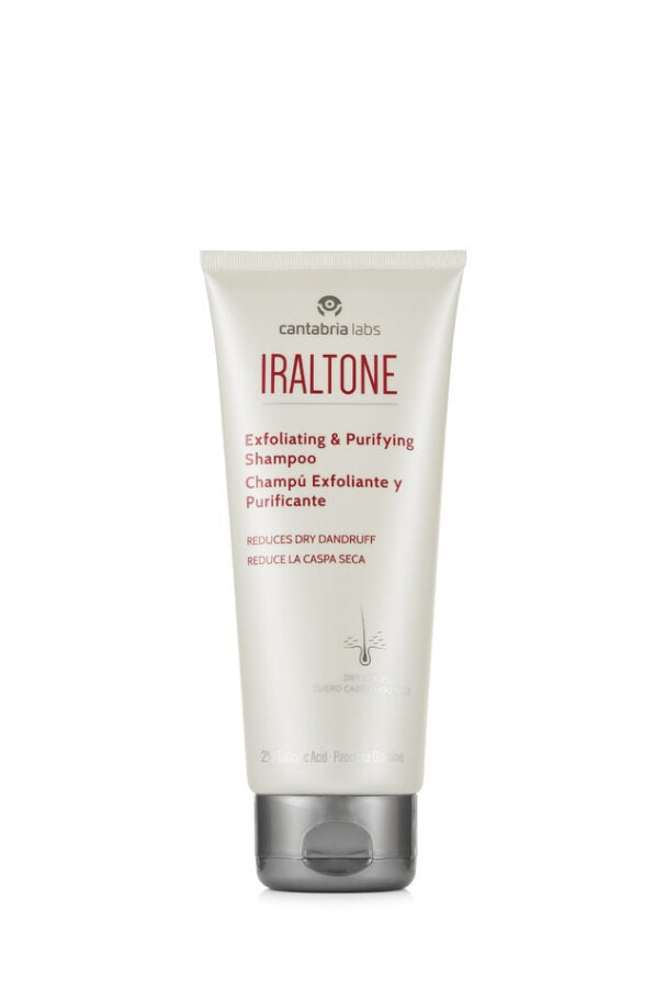 IRALTONE-EXFOLIATING-SHAMPOO-Galvas-adu-eksfoliejoss-sampuns-200-ml-ajaesthetics