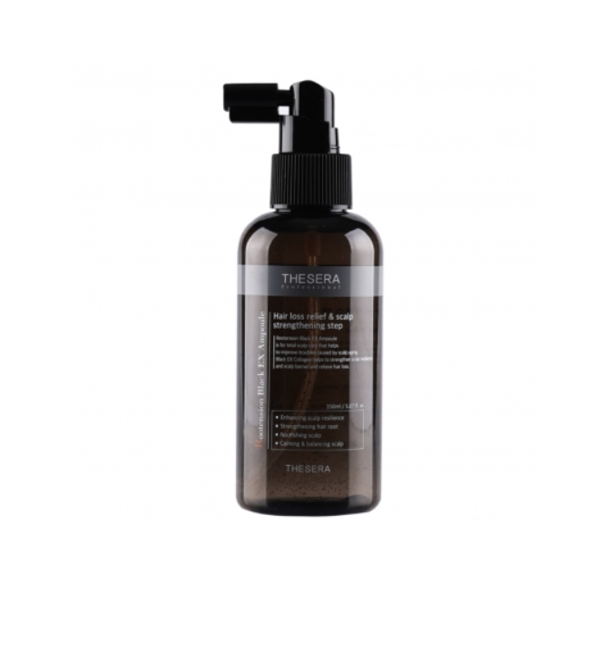 THESERA-ROOTENSION-BLACK-EX-AMPOULE-Intensivs-serums-pret-matu-izkrisanu-150-ml-ajaesthetics