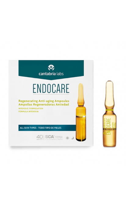 ENDOCARE ESSENTIAL REGENERATING ANTI-AGING AMPOULES | Ampulas